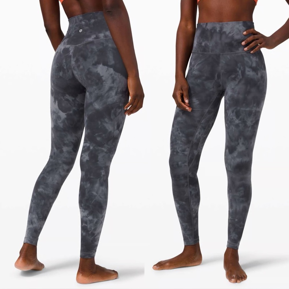 Lululemon diamond dye align leggings 28”